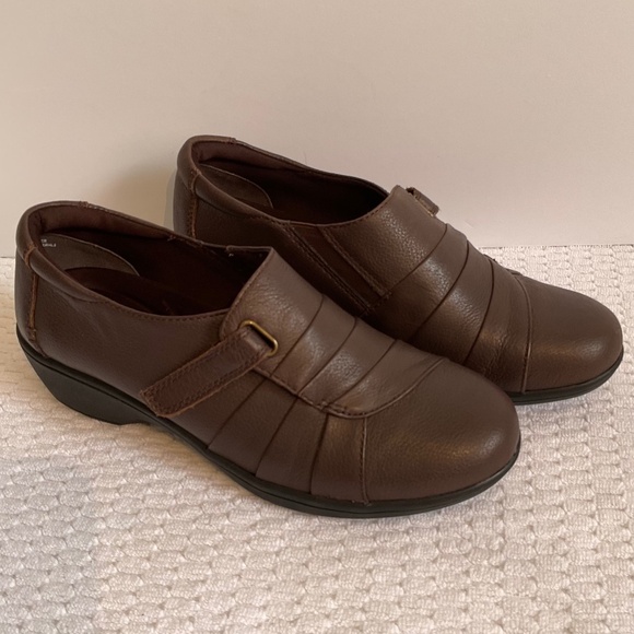 Bass Edith Go-To Comfort Women’s Brown Leather Shoe Size 8.5M NWOT - Picture 2 of 14
